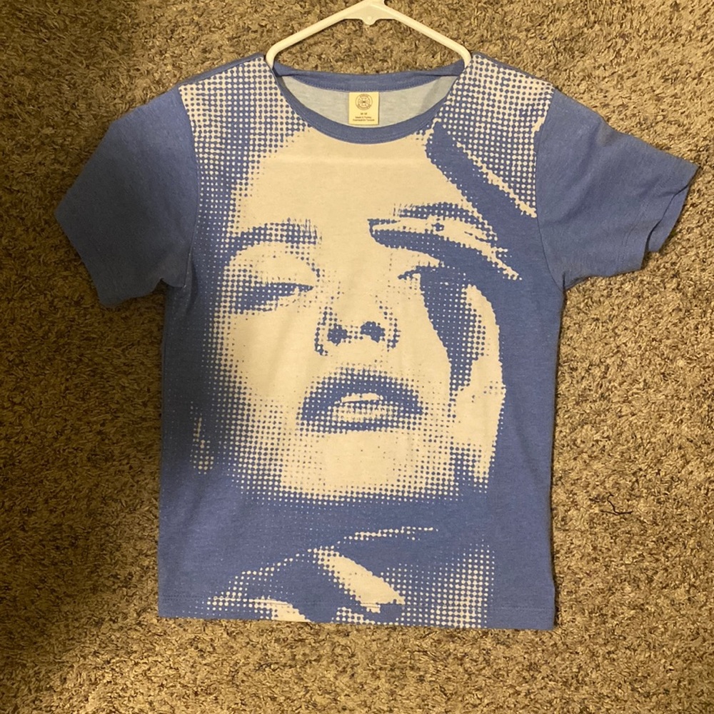 Urban outfitters, urban outfitters shirt, blue shirt, y2k baby tee